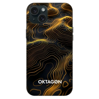 Husă pentru Apple iPhone 15 Plus - OKTAGON - Fightflow Abstract