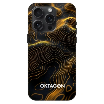 Husă pentru Apple iPhone 15 Pro - OKTAGON - Fightflow Abstract