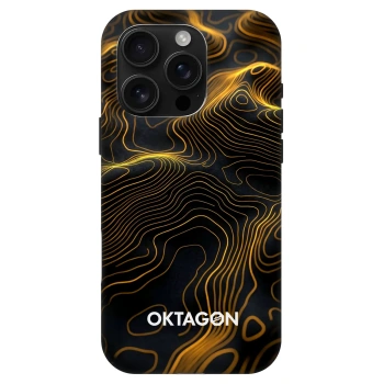 Husă pentru Apple iPhone 16 Pro - OKTAGON - Fightflow Abstract