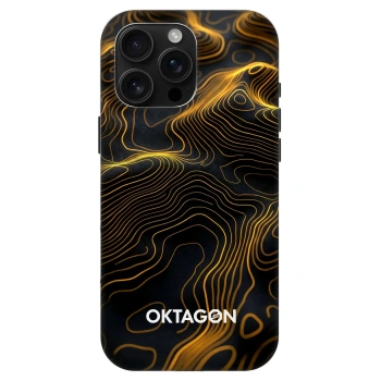 Husă pentru Apple iPhone 16 Pro Max - OKTAGON - Fightflow Abstract
