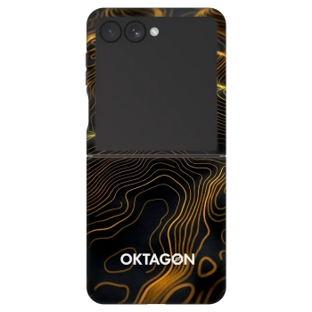 Husă pentru Samsung Galaxy Z Flip7 5G - OKTAGON - Fightflow Abstract