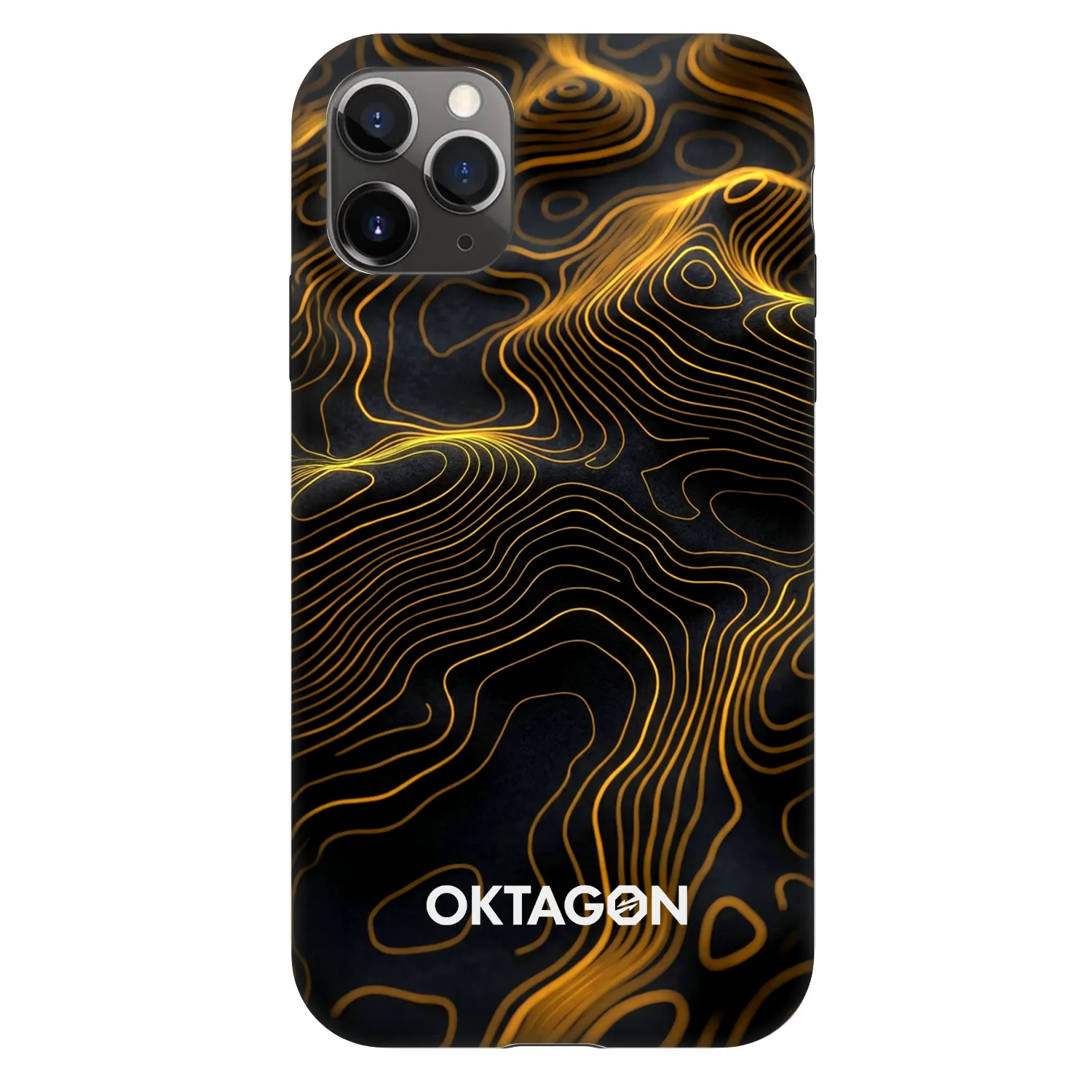 Picasee Fashion Case pentru Apple iPhone 11 Pro - OKTAGON - Fightflow Abstract