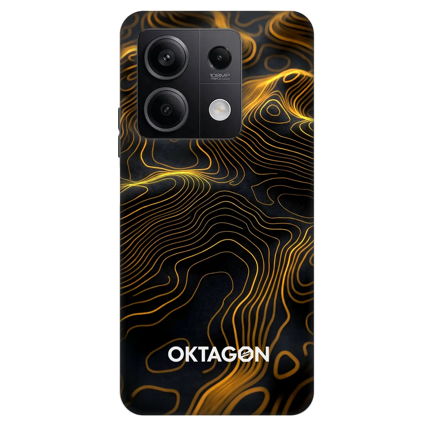 Picasee Fashion Case pentru Xiaomi Redmi Note 13 5G - OKTAGON - Fightflow Abstract