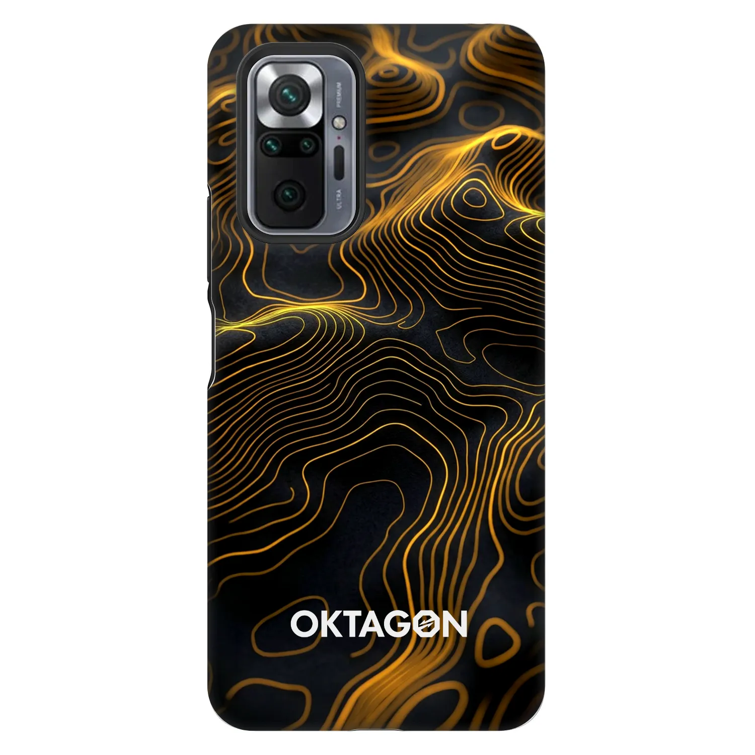 Picasee Fashion Case pentru Xiaomi Redmi Note 10 Pro - OKTAGON - Fightflow Abstract
