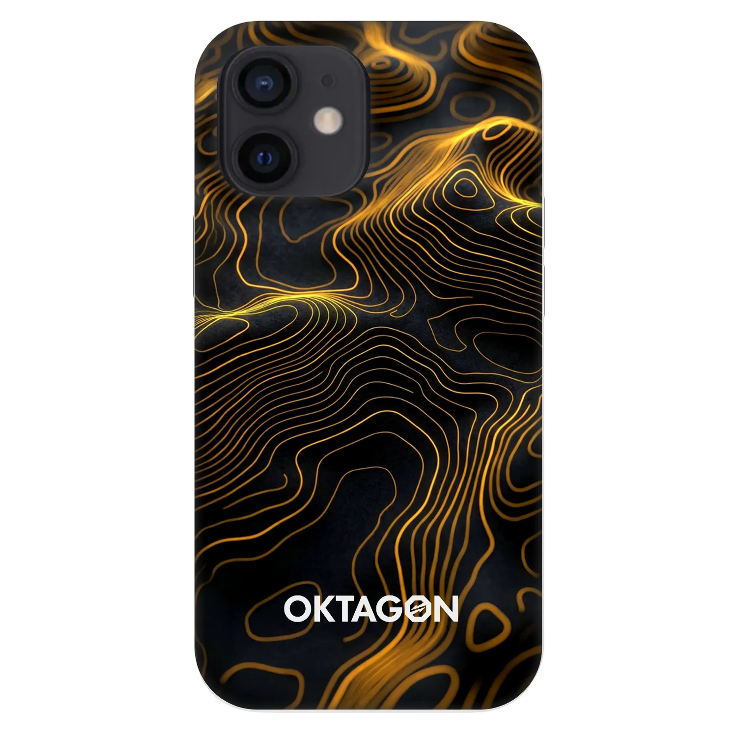Picasee Fashion Case pentru Apple iPhone 12 mini - OKTAGON - Fightflow Abstract