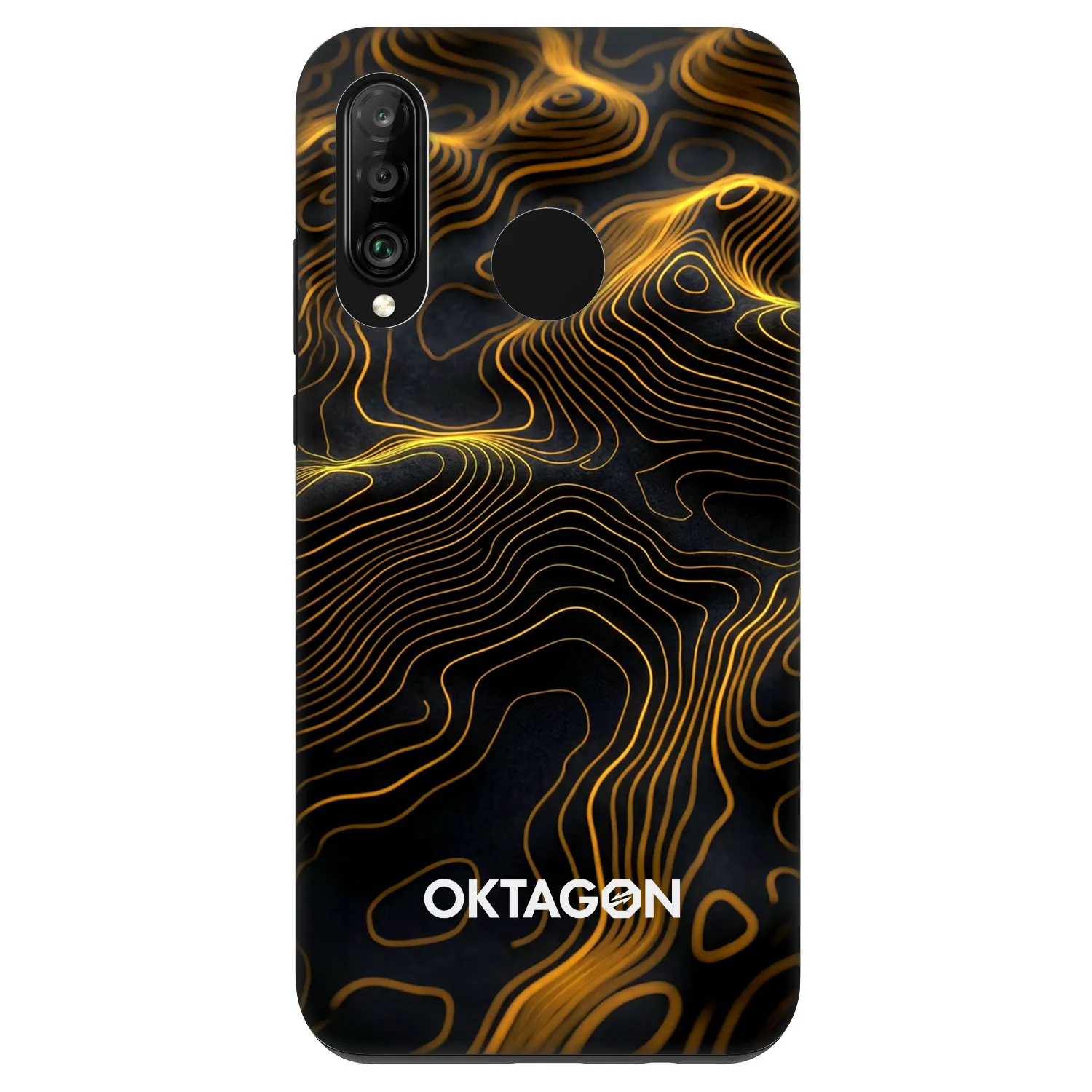 Picasee Fashion Case pentru Huawei P30 Lite - OKTAGON - Fightflow Abstract