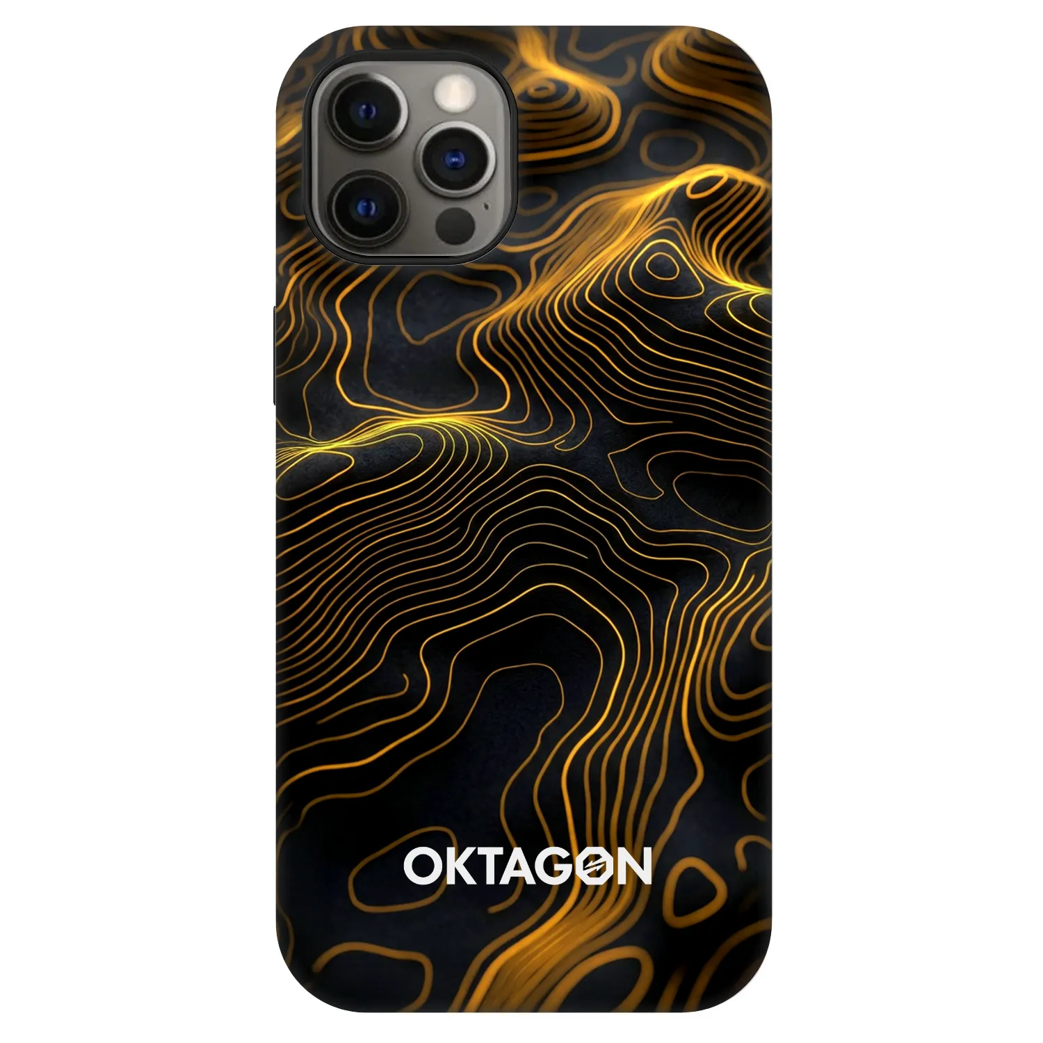 Picasee Fashion Case MagSafe pentru Apple iPhone 12 Pro - OKTAGON - Fightflow Abstract