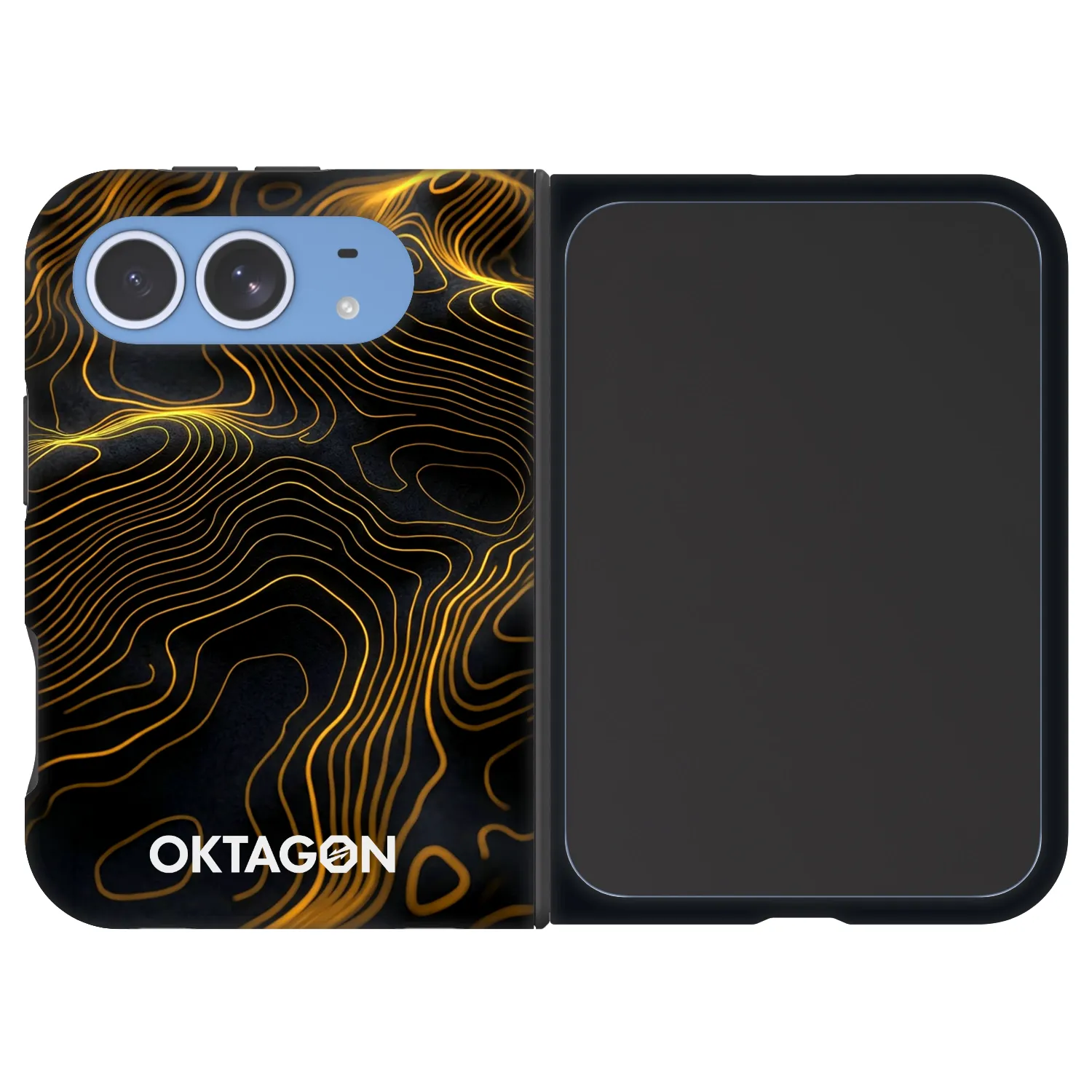 Picasee Fashion Case MagSafe pentru Apple iPhone Duo - OKTAGON - Fightflow Abstract