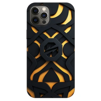 Husă pentru Apple iPhone 12 - OKTAGON - Impact Abstract