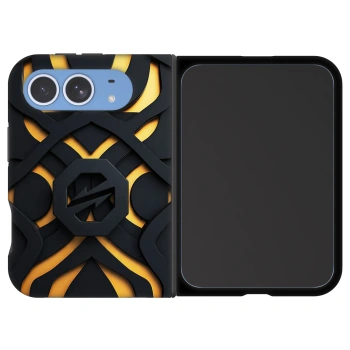 Husă pentru Apple iPhone Duo - OKTAGON - Impact Abstract