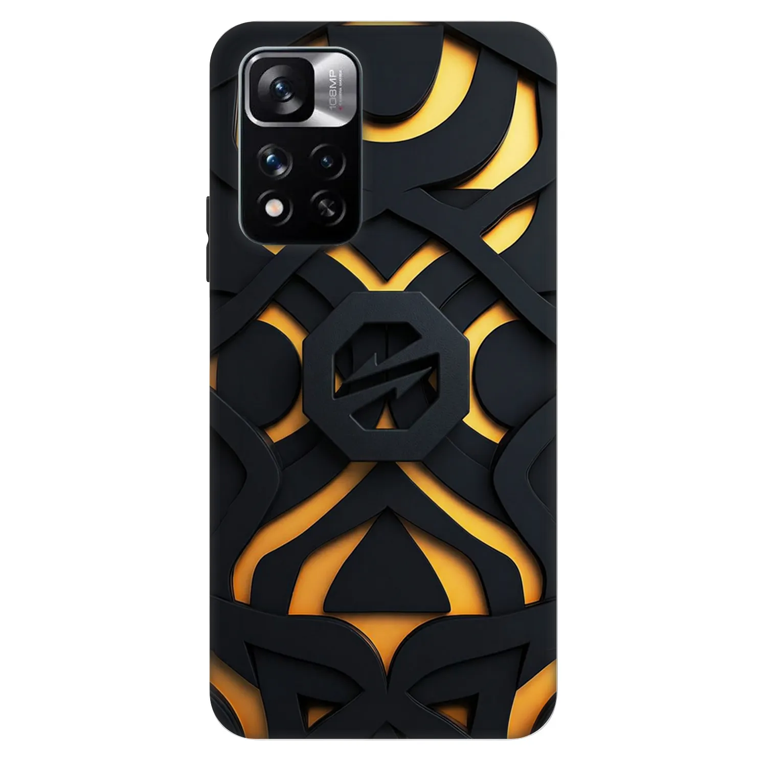 Picasee Fashion Case pentru Xiaomi Redmi Note 11 Pro 5G - OKTAGON - Impact Abstract