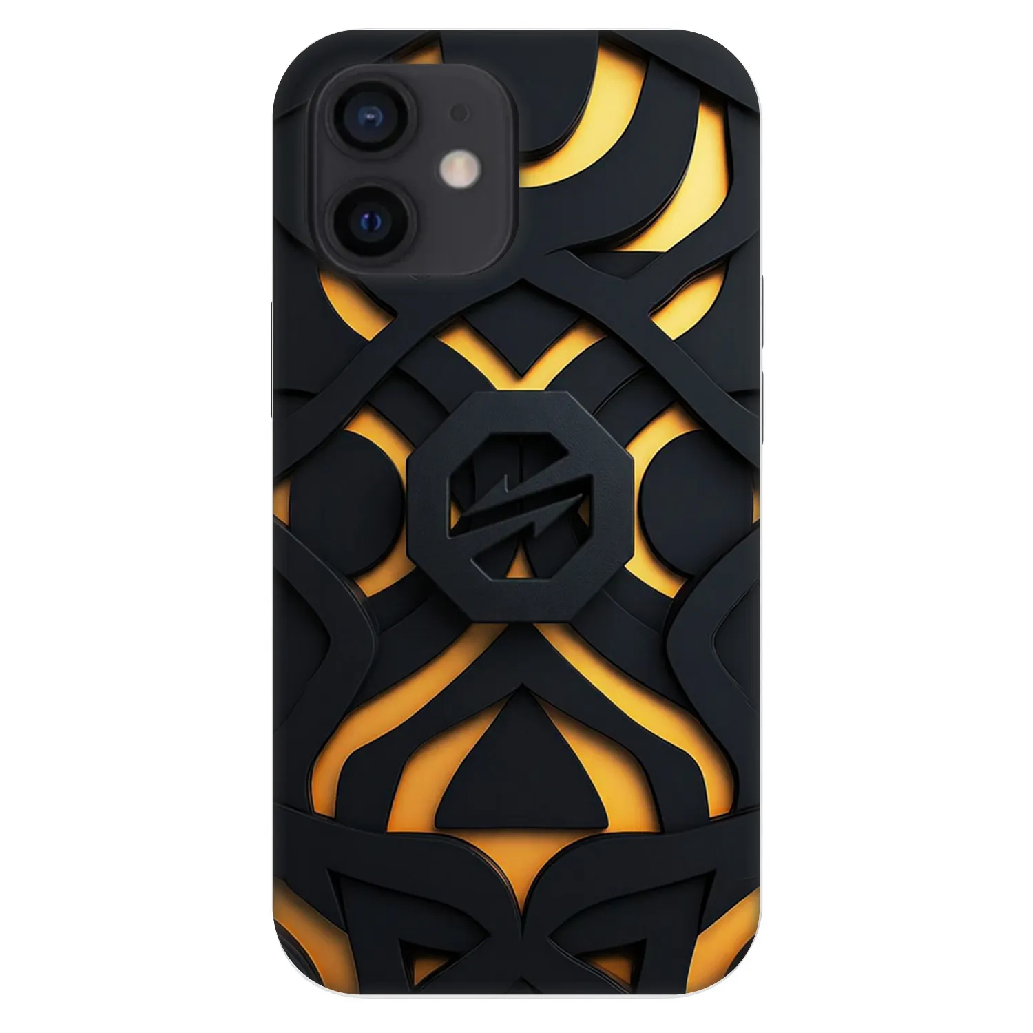 Picasee Fashion Case pentru Apple iPhone 12 mini - OKTAGON - Impact Abstract