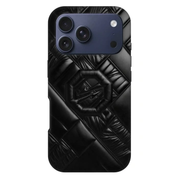 Husă pentru Apple iPhone 17 Pro - OKTAGON - Puffer Blackout