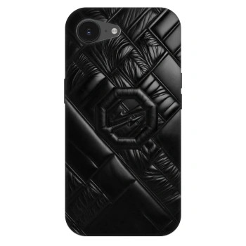 Husă pentru Apple iPhone 17e - OKTAGON - Puffer Blackout