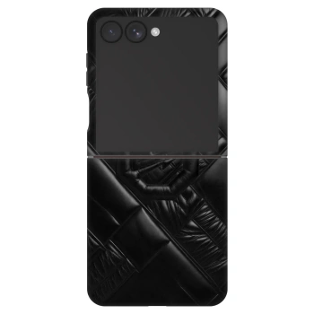 Husă pentru Samsung Galaxy Z Flip7 5G - OKTAGON - Puffer Blackout