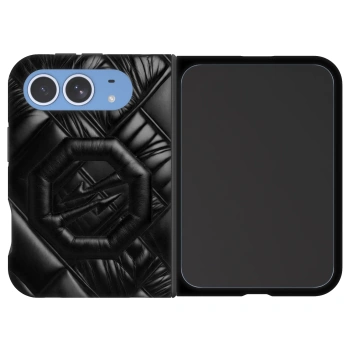 Husă pentru Apple iPhone Duo - OKTAGON - Puffer Blackout