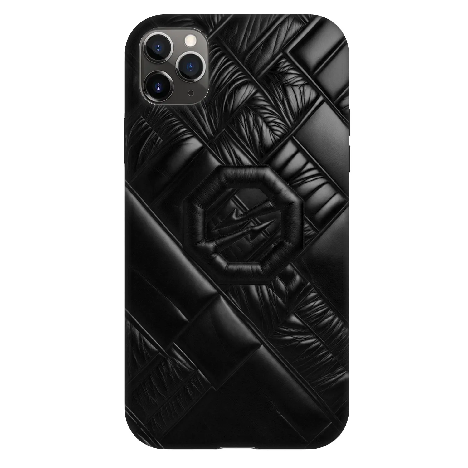 Picasee Fashion Case pentru Apple iPhone 11 Pro Max - OKTAGON - Puffer Blackout