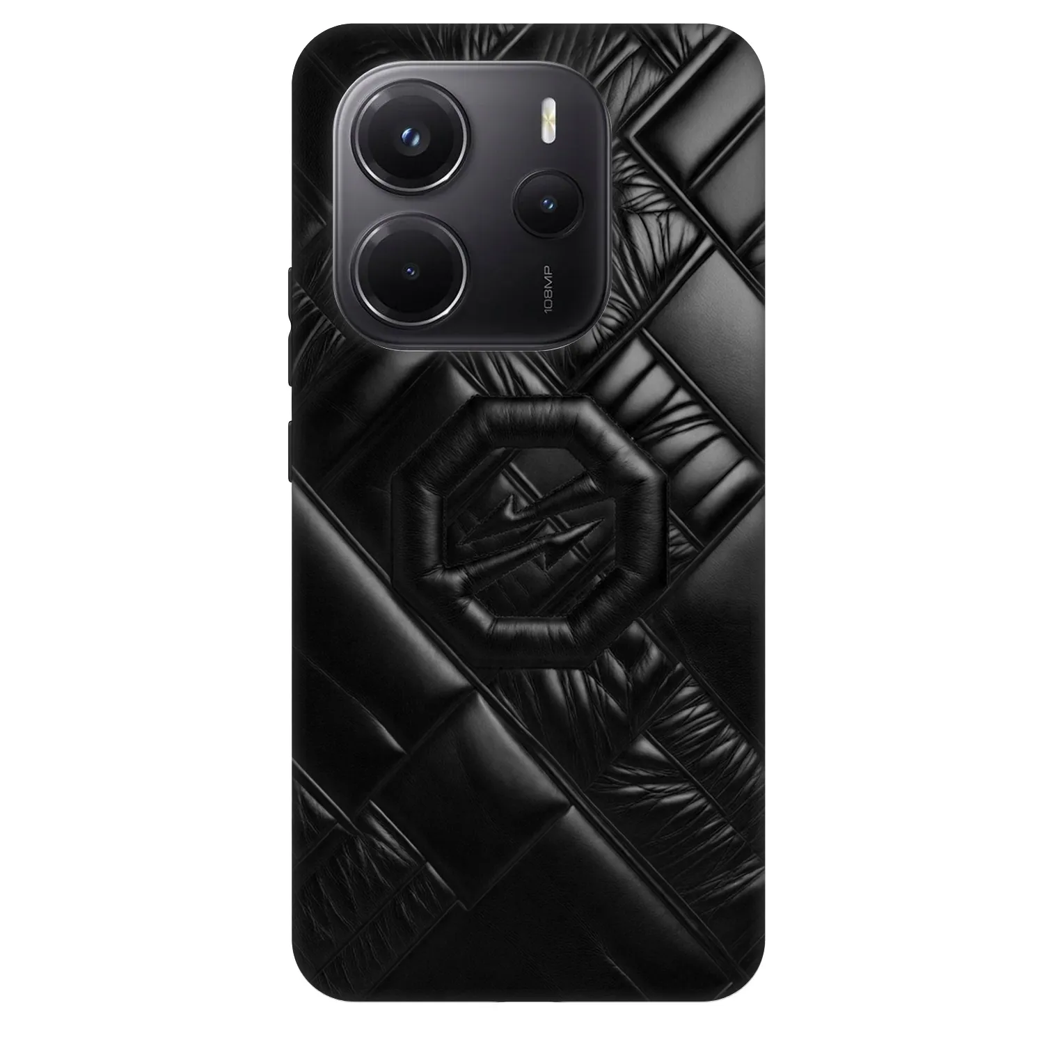 Picasee Fashion Case pentru Xiaomi Redmi Note 14 5G - OKTAGON - Puffer Blackout