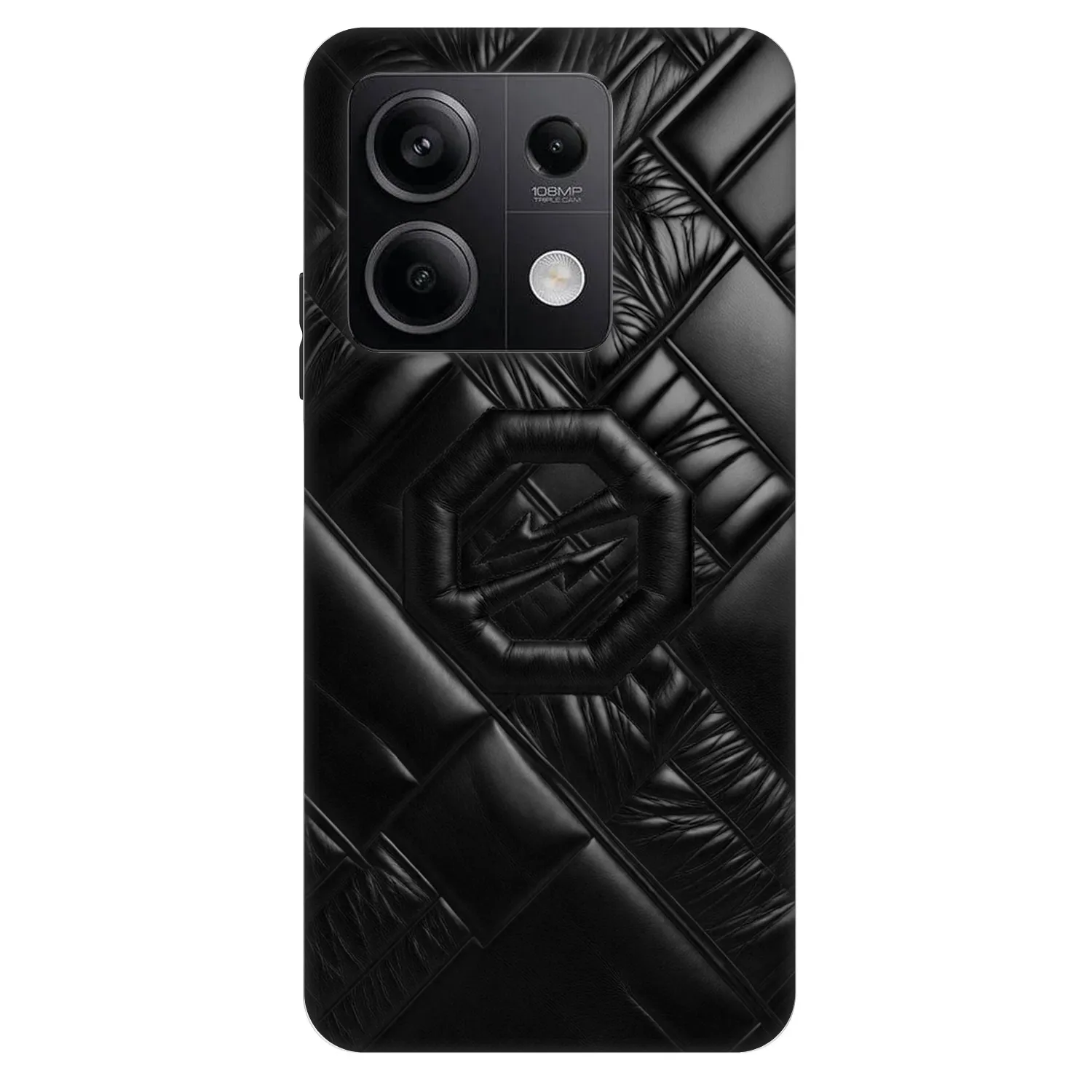 Picasee Fashion Case pentru Xiaomi Redmi Note 13 5G - OKTAGON - Puffer Blackout