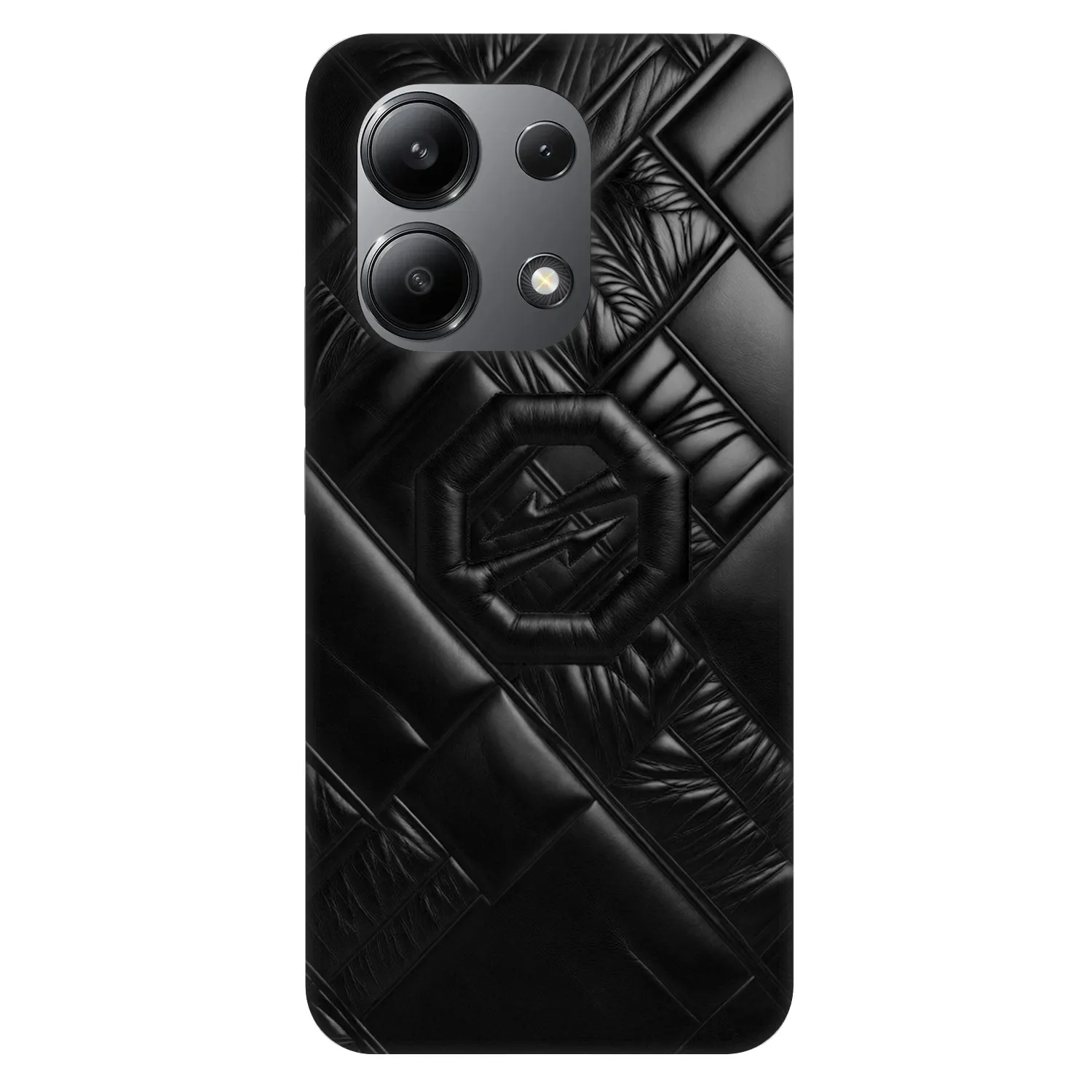 Picasee Fashion Case pentru Xiaomi Redmi Note 13 4G - OKTAGON - Puffer Blackout