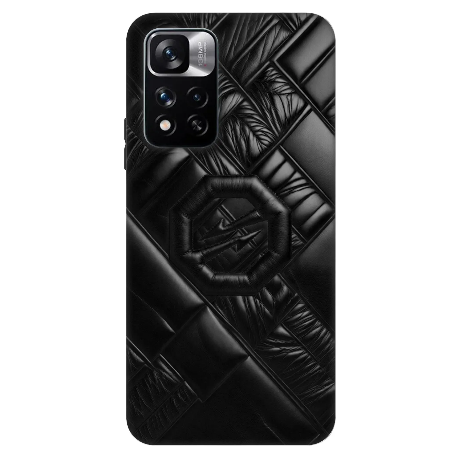 Picasee Fashion Case pentru Xiaomi Redmi Note 11 Pro 5G - OKTAGON - Puffer Blackout