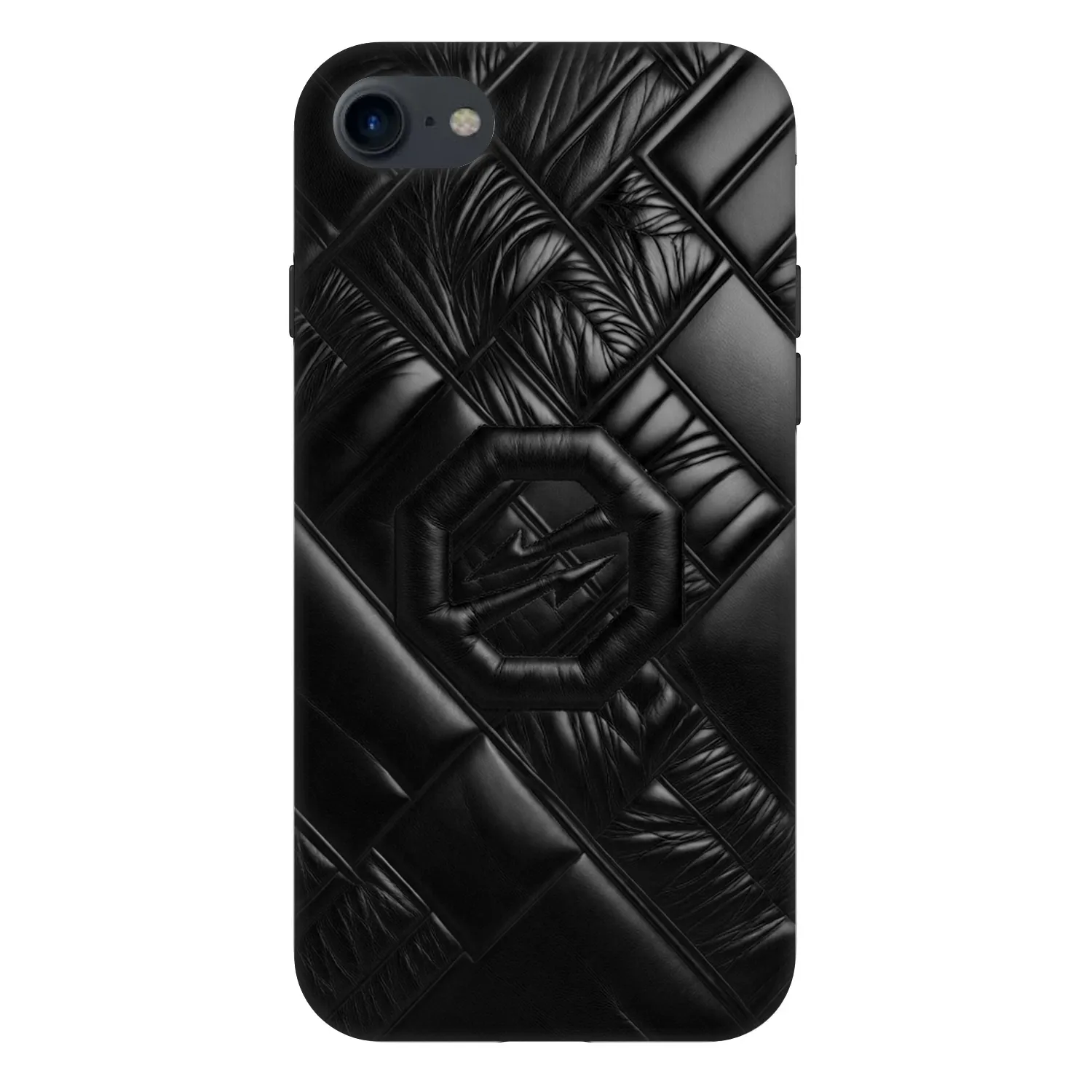 Picasee Fashion Case pentru Apple iPhone 7 - OKTAGON - Puffer Blackout