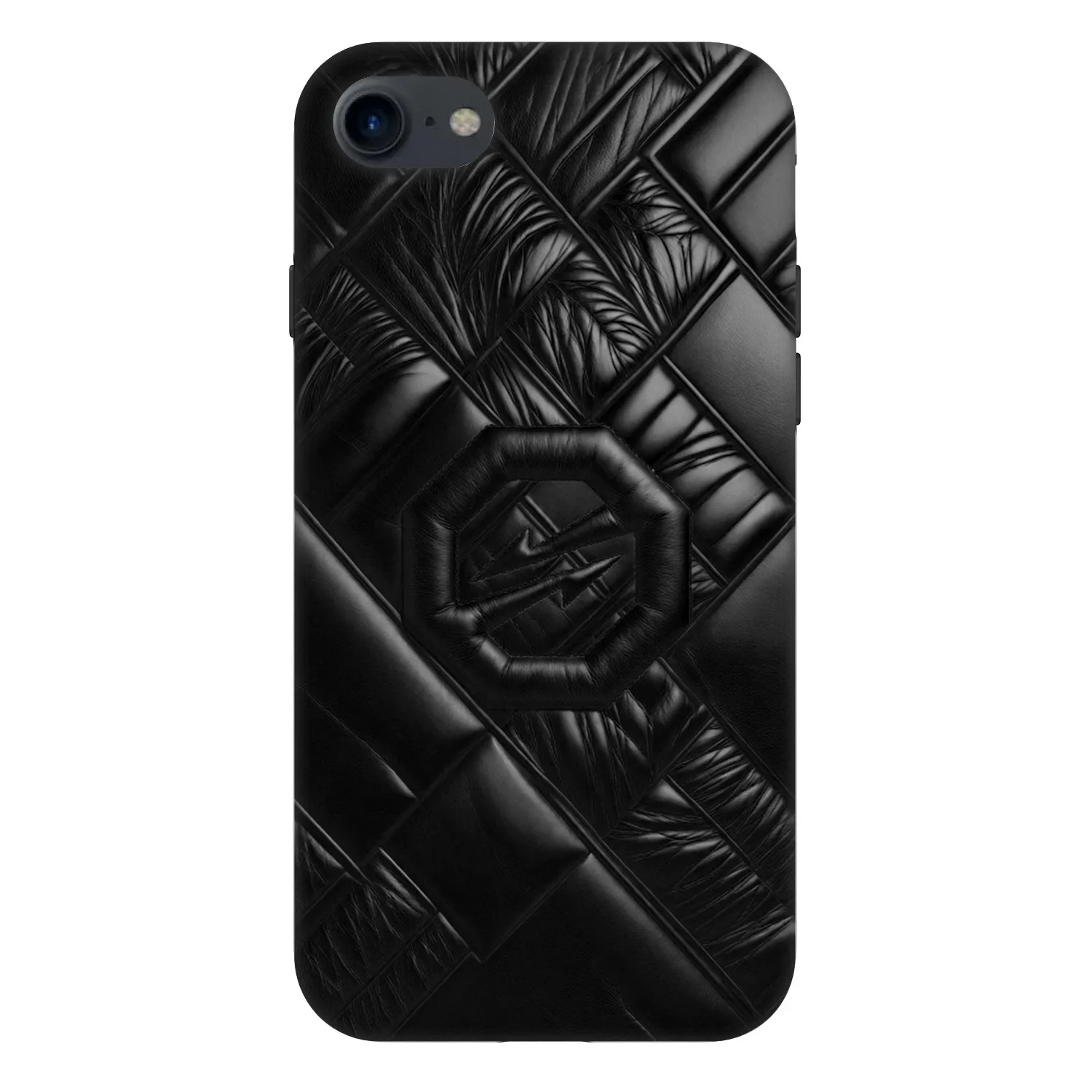 Picasee Fashion Case pentru Apple iPhone 8 - OKTAGON - Puffer Blackout