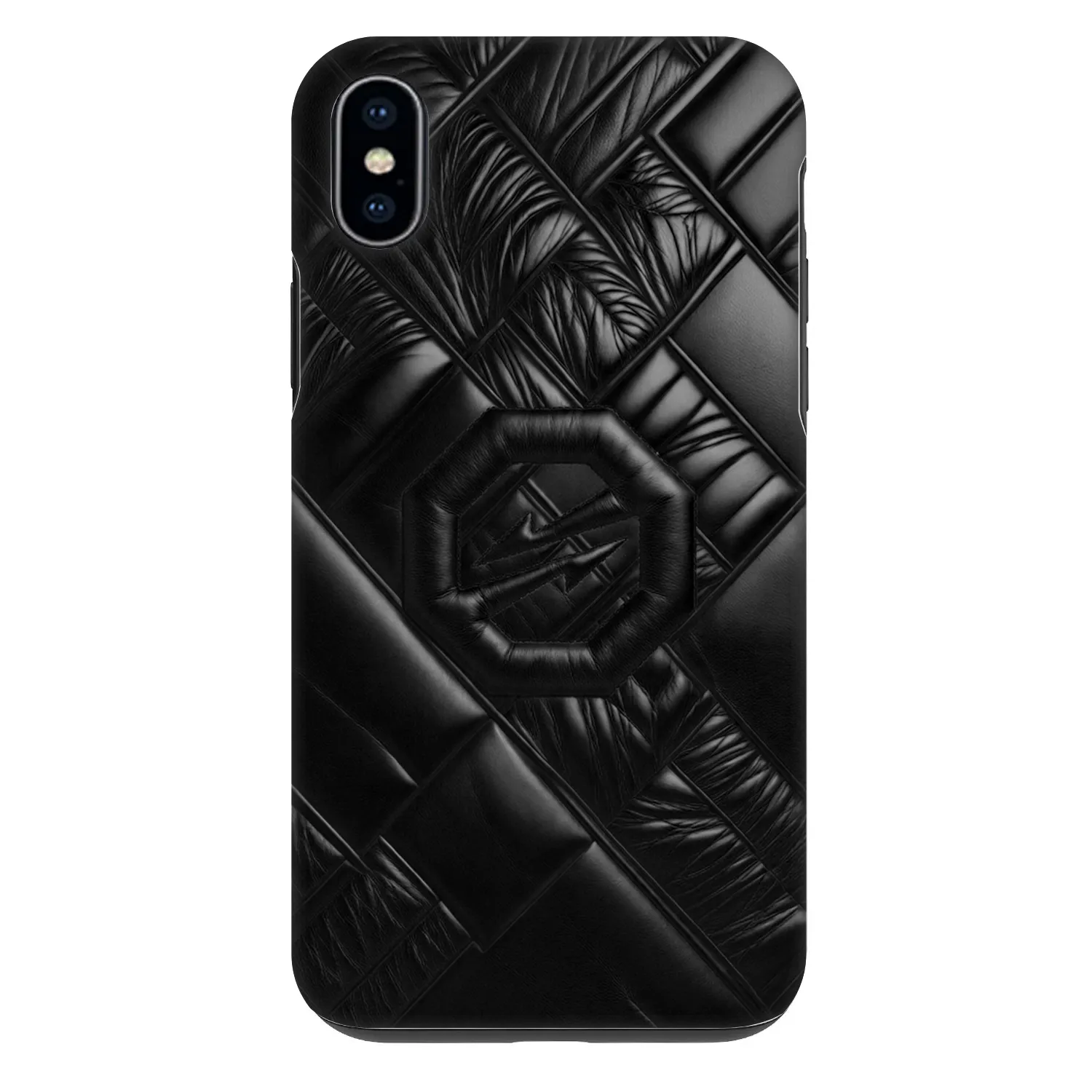 Picasee Fashion Case pentru Apple iPhone XS Max - OKTAGON - Puffer Blackout