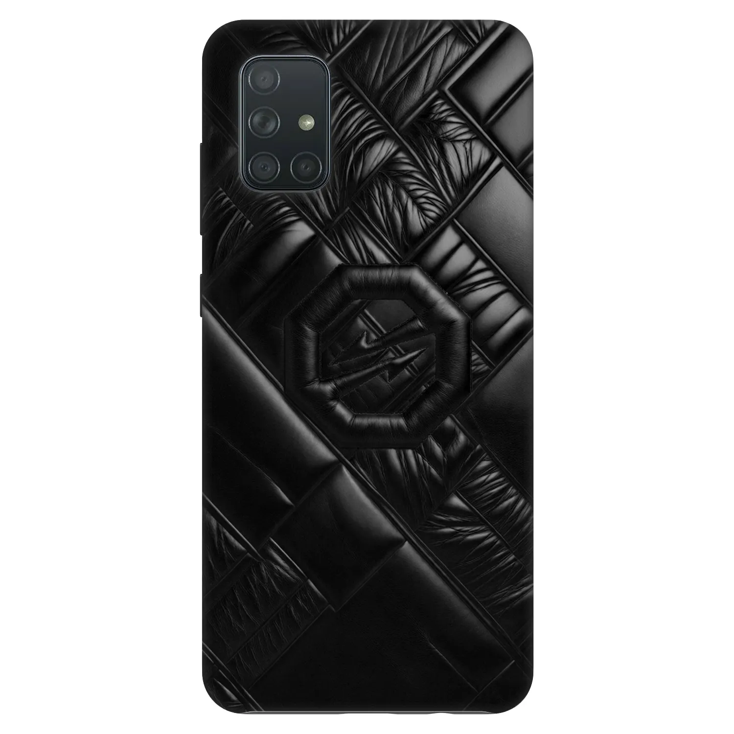 Picasee Fashion Case pentru Samsung Galaxy A71 A715F - OKTAGON - Puffer Blackout