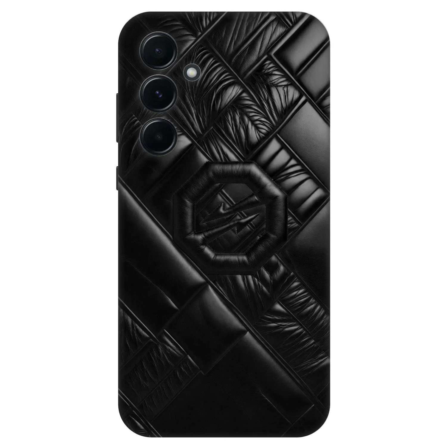 Picasee Fashion Case pentru Samsung Galaxy A55 5G A556B - OKTAGON - Puffer Blackout