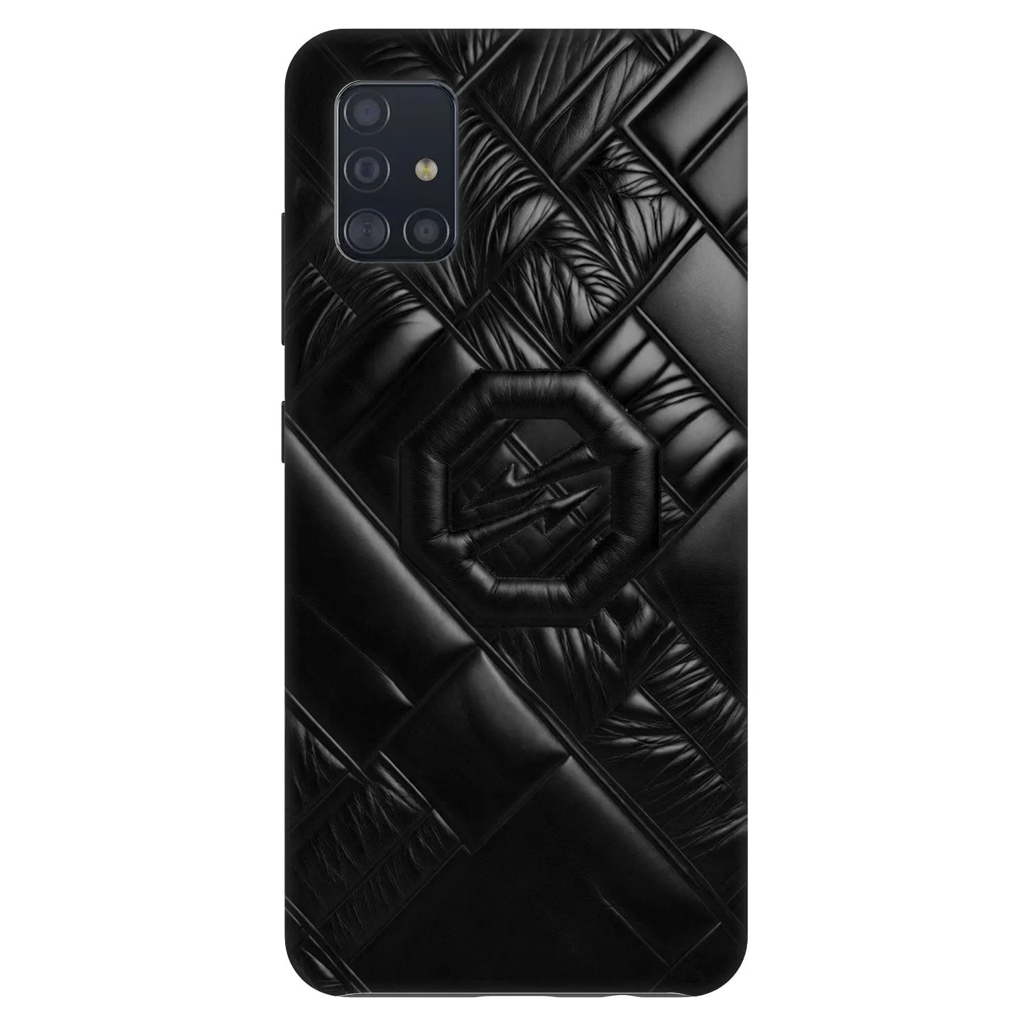 Picasee Fashion Case pentru Samsung Galaxy A51 A515F - OKTAGON - Puffer Blackout