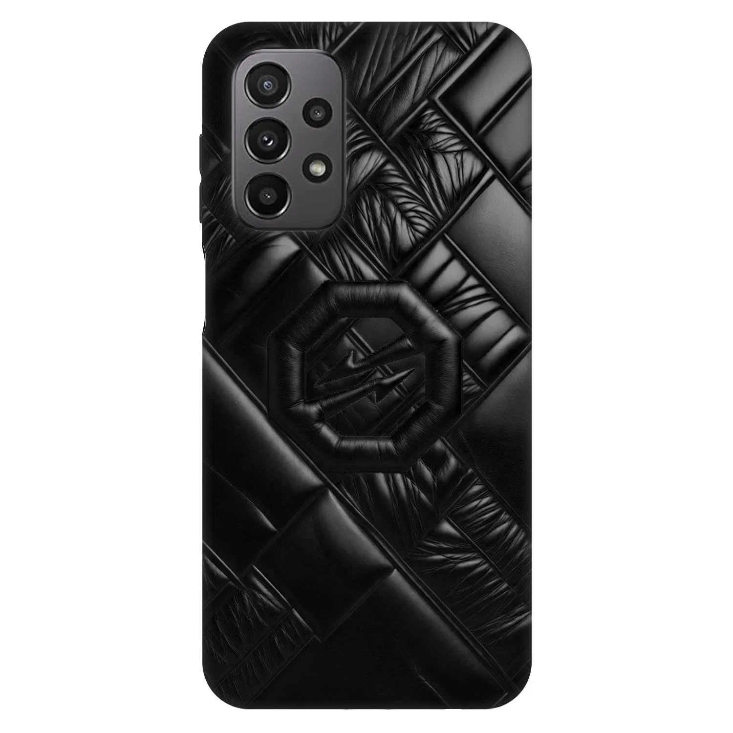 Picasee Fashion Case pentru Samsung Galaxy A23 A236B 5G - OKTAGON - Puffer Blackout