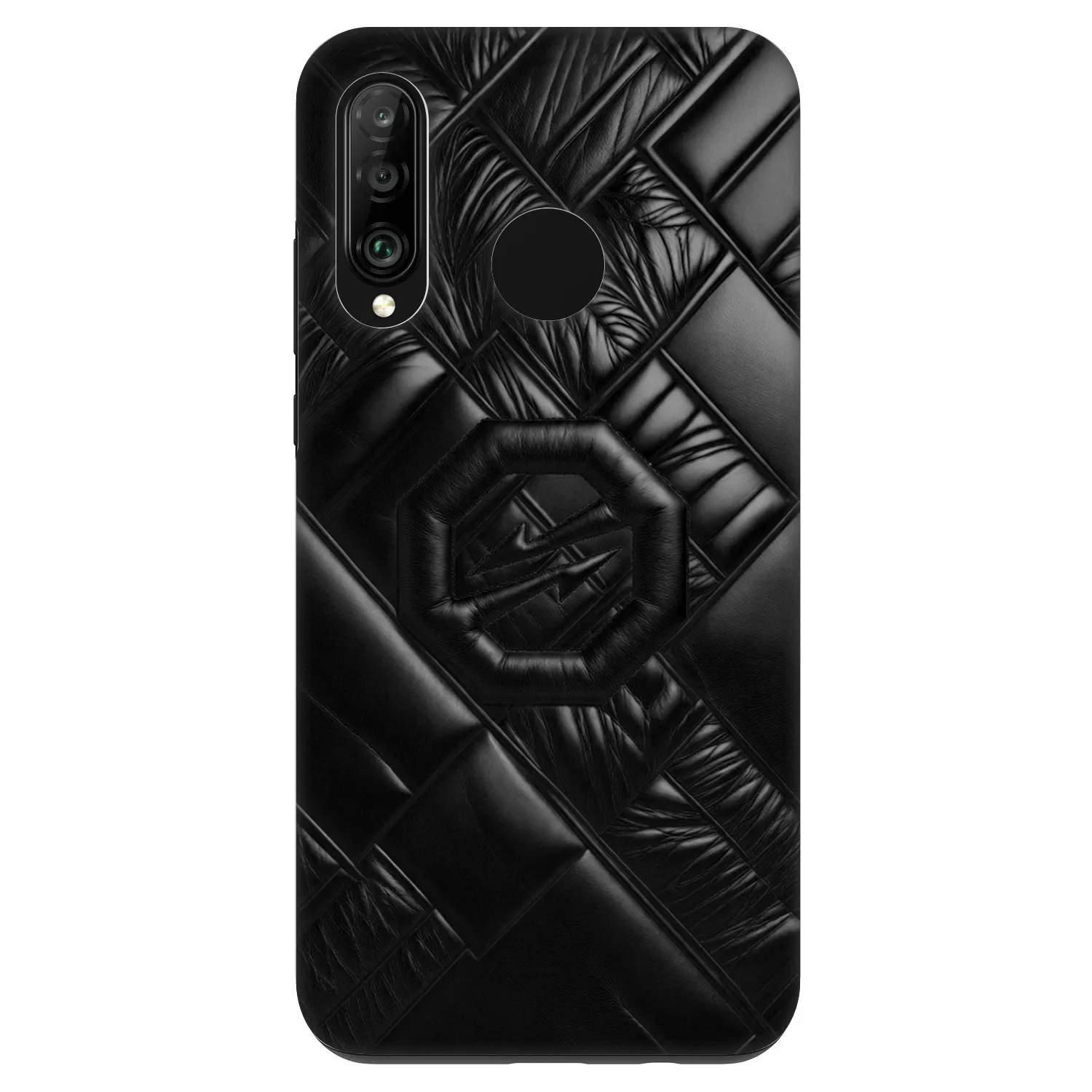 Picasee Fashion Case pentru Huawei P30 Lite - OKTAGON - Puffer Blackout
