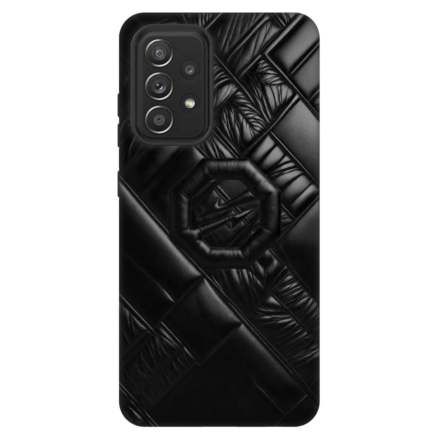 Picasee Fashion Case pentru Samsung Galaxy A52 5G A525F - OKTAGON - Puffer Blackout
