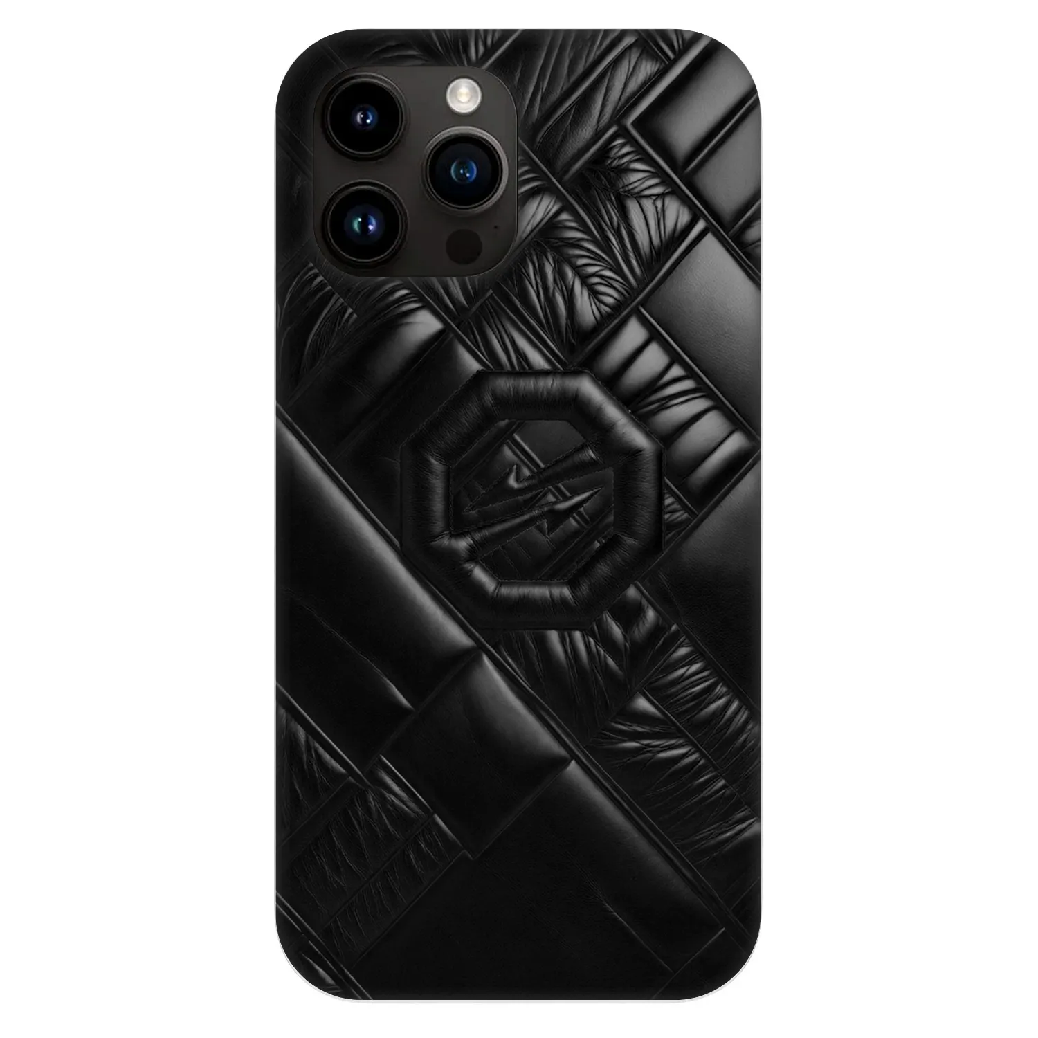 Picasee Fashion Case MagSafe pentru Apple iPhone 13 Pro Max - OKTAGON - Puffer Blackout