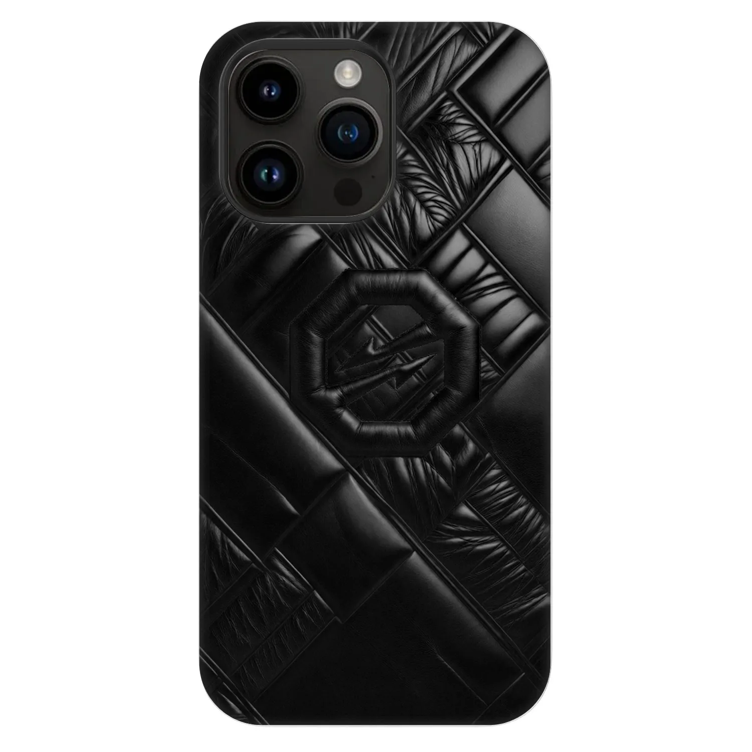 Picasee Fashion Case MagSafe pentru Apple iPhone 14 Pro Max - OKTAGON - Puffer Blackout