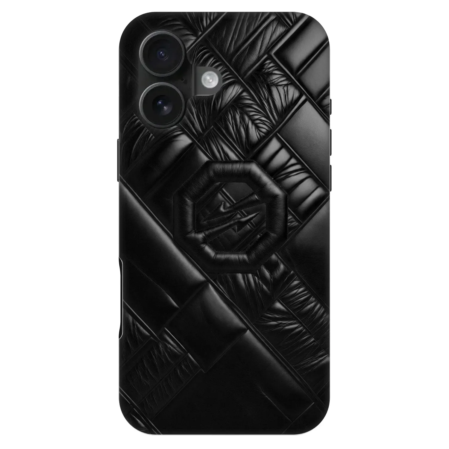 Picasee Fashion Case MagSafe pentru Apple iPhone 16 - OKTAGON - Puffer Blackout