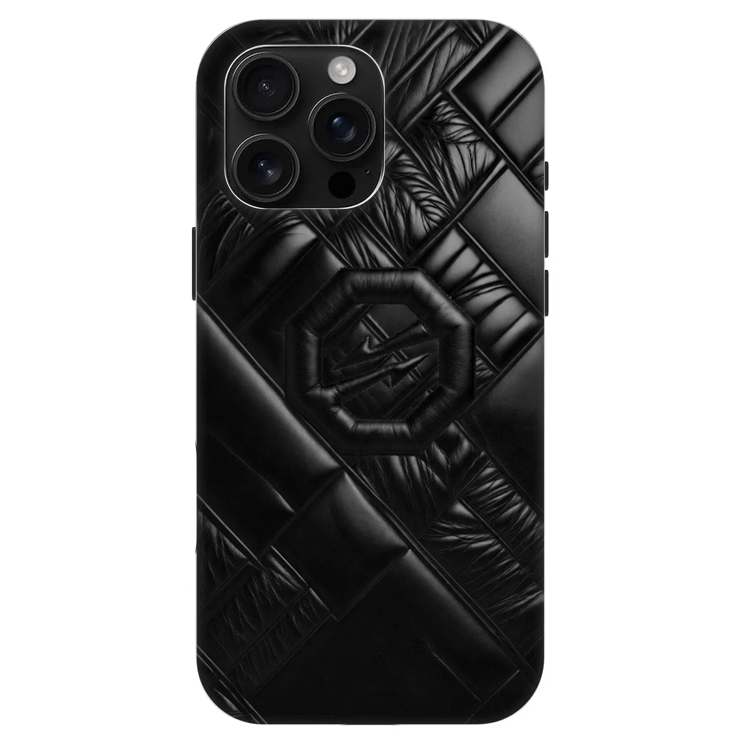 Picasee Fashion Case MagSafe pentru Apple iPhone 16 Pro Max - OKTAGON - Puffer Blackout