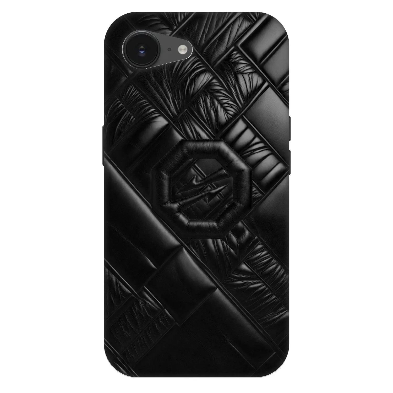 Picasee Fashion Case MagSafe pentru Apple iPhone 16e - OKTAGON - Puffer Blackout