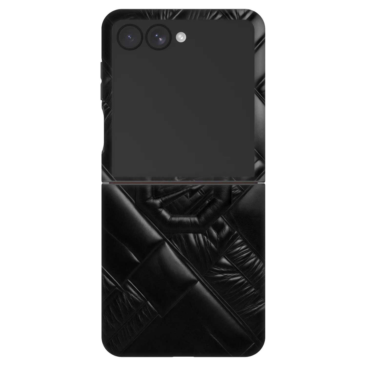 Picasee Fashion Case pentru Samsung Galaxy Z Flip7 5G - OKTAGON - Puffer Blackout