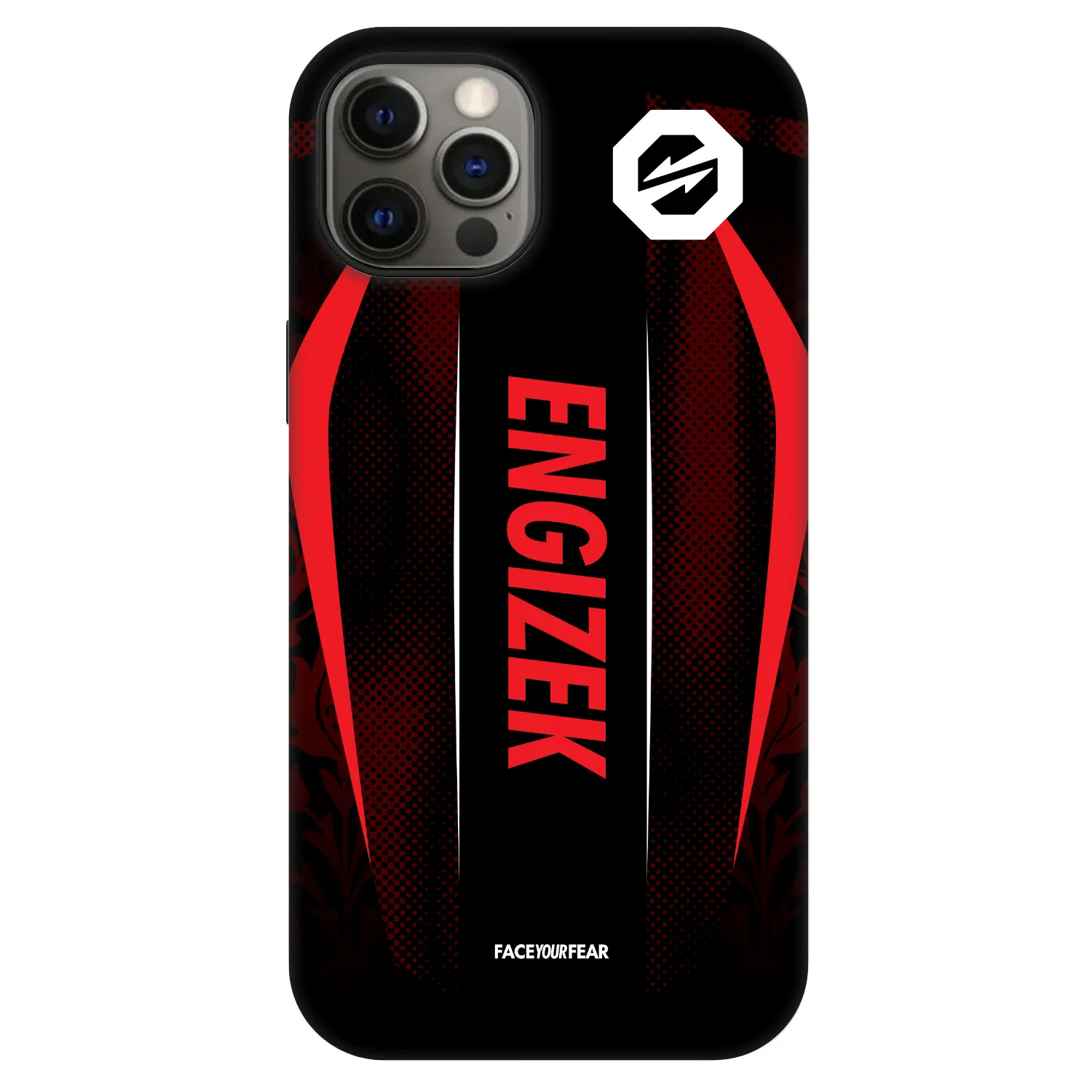 Picasee Fashion Case MagSafe pentru Apple iPhone 12 Pro - OKTAGON - Engizek Fight Jersey