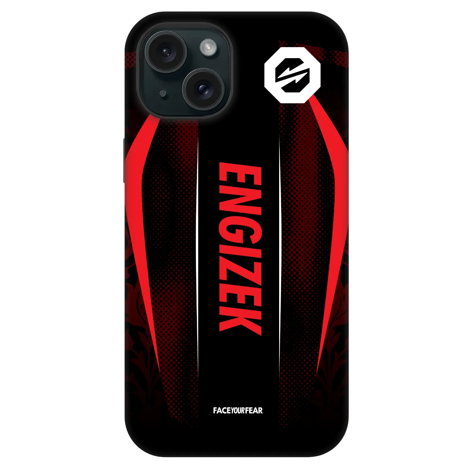Picasee Fashion Case MagSafe pentru Apple iPhone 15 - OKTAGON - Engizek Fight Jersey