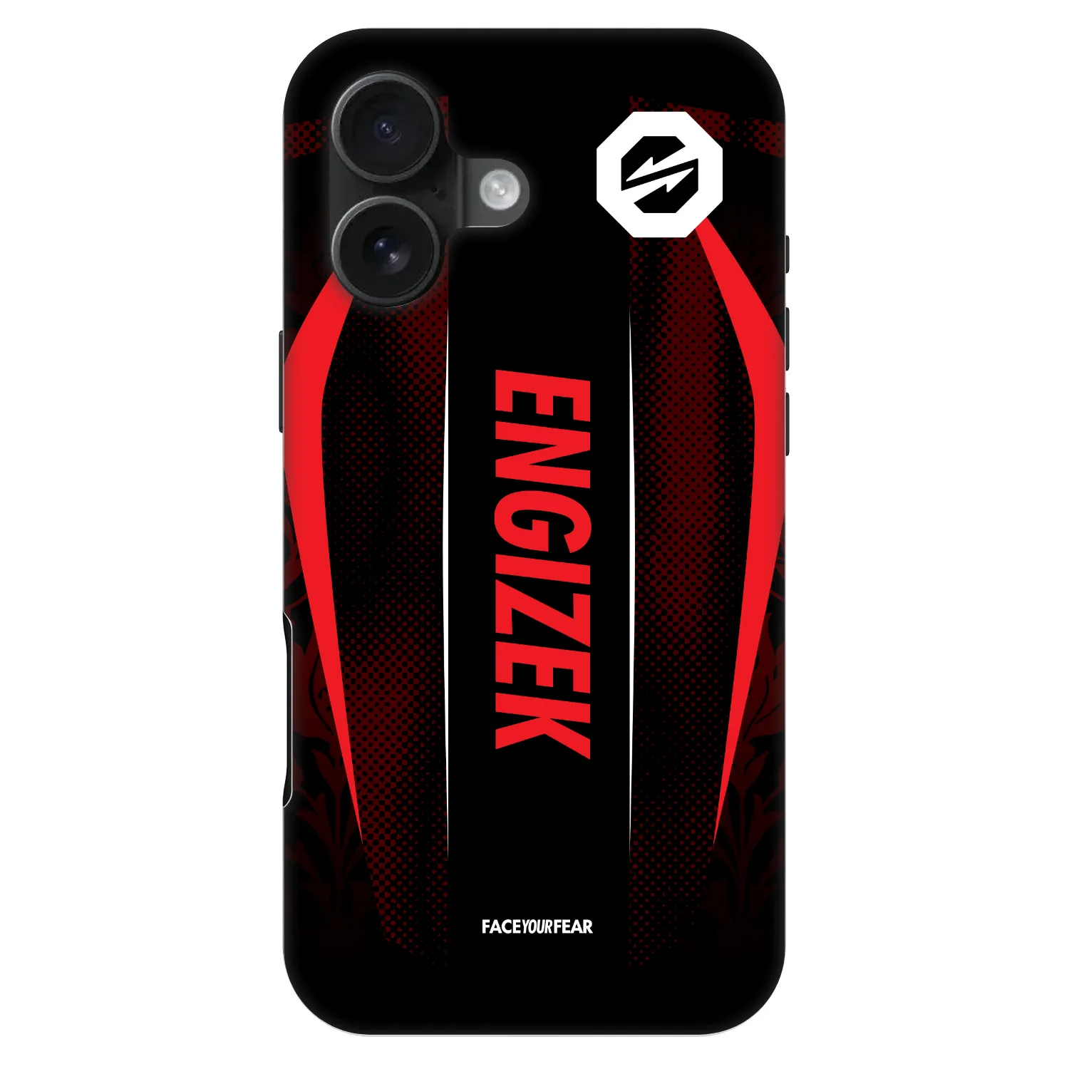 Picasee Fashion Case MagSafe pentru Apple iPhone 16 - OKTAGON - Engizek Fight Jersey