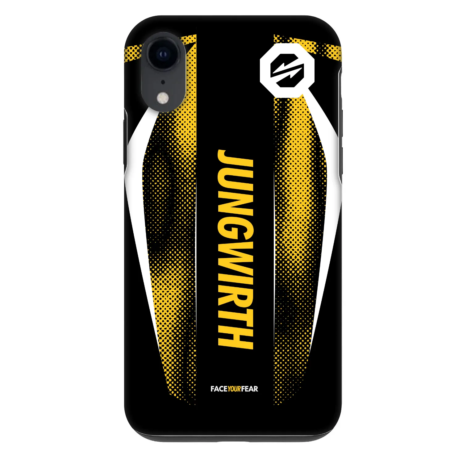 Picasee Fashion Case pentru Apple iPhone XR - OKTAGON - Jungwirth Fight Jersey
