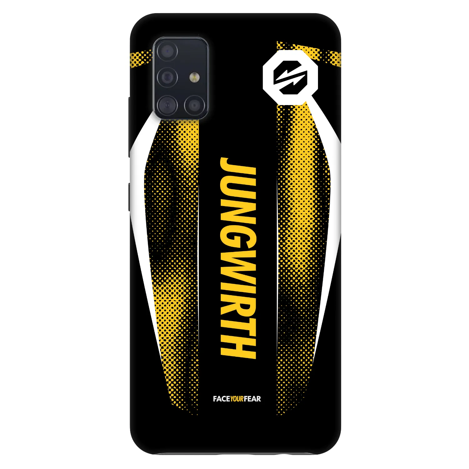 Picasee Fashion Case pentru Samsung Galaxy A51 A515F - OKTAGON - Jungwirth Fight Jersey