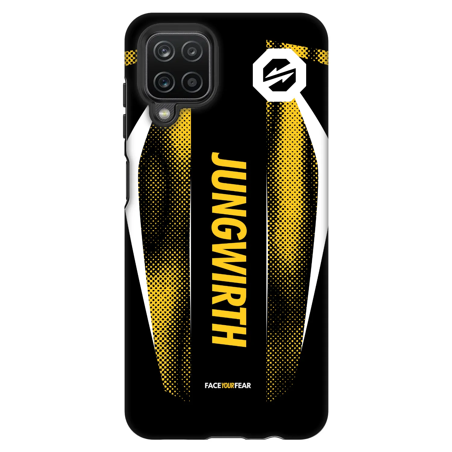 Picasee Fashion Case pentru Samsung Galaxy A12 A125F - OKTAGON - Jungwirth Fight Jersey