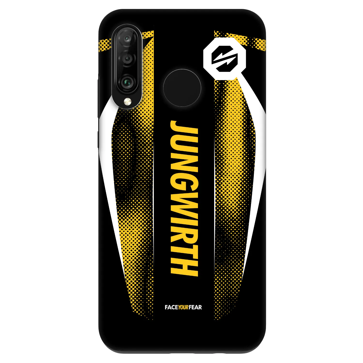 Picasee Fashion Case pentru Huawei P30 Lite - OKTAGON - Jungwirth Fight Jersey