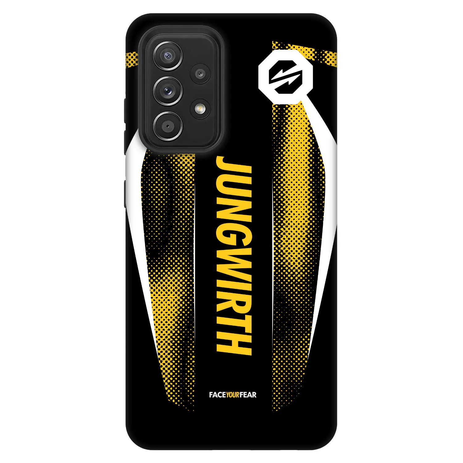 Picasee Fashion Case pentru Samsung Galaxy A52 5G A525F - OKTAGON - Jungwirth Fight Jersey