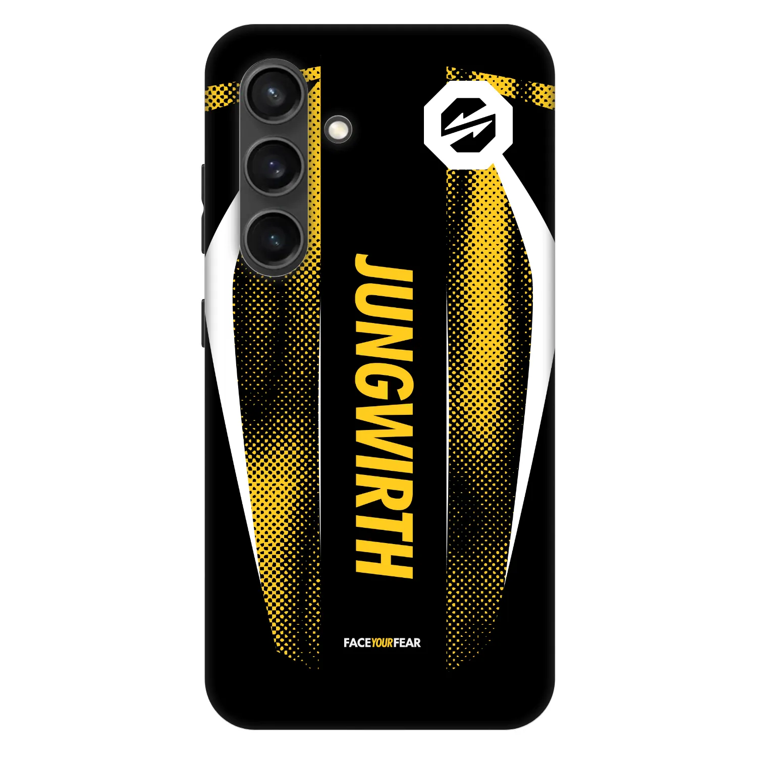 Picasee Fashion Case PowerShare pro Samsung Galaxy S24 S921B 5G - OKTAGON - Jungwirth Fight Jersey