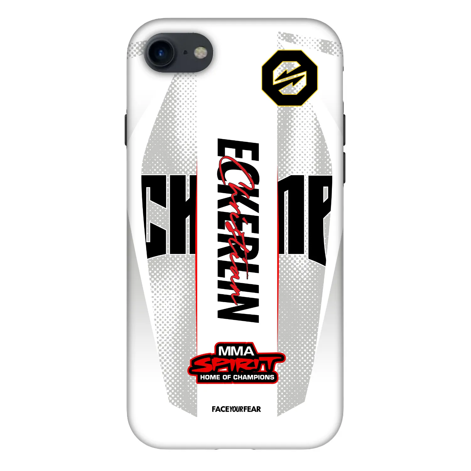 Picasee Fashion Case pentru Apple iPhone 8 - OKTAGON - Eckerlin Fight Jersey